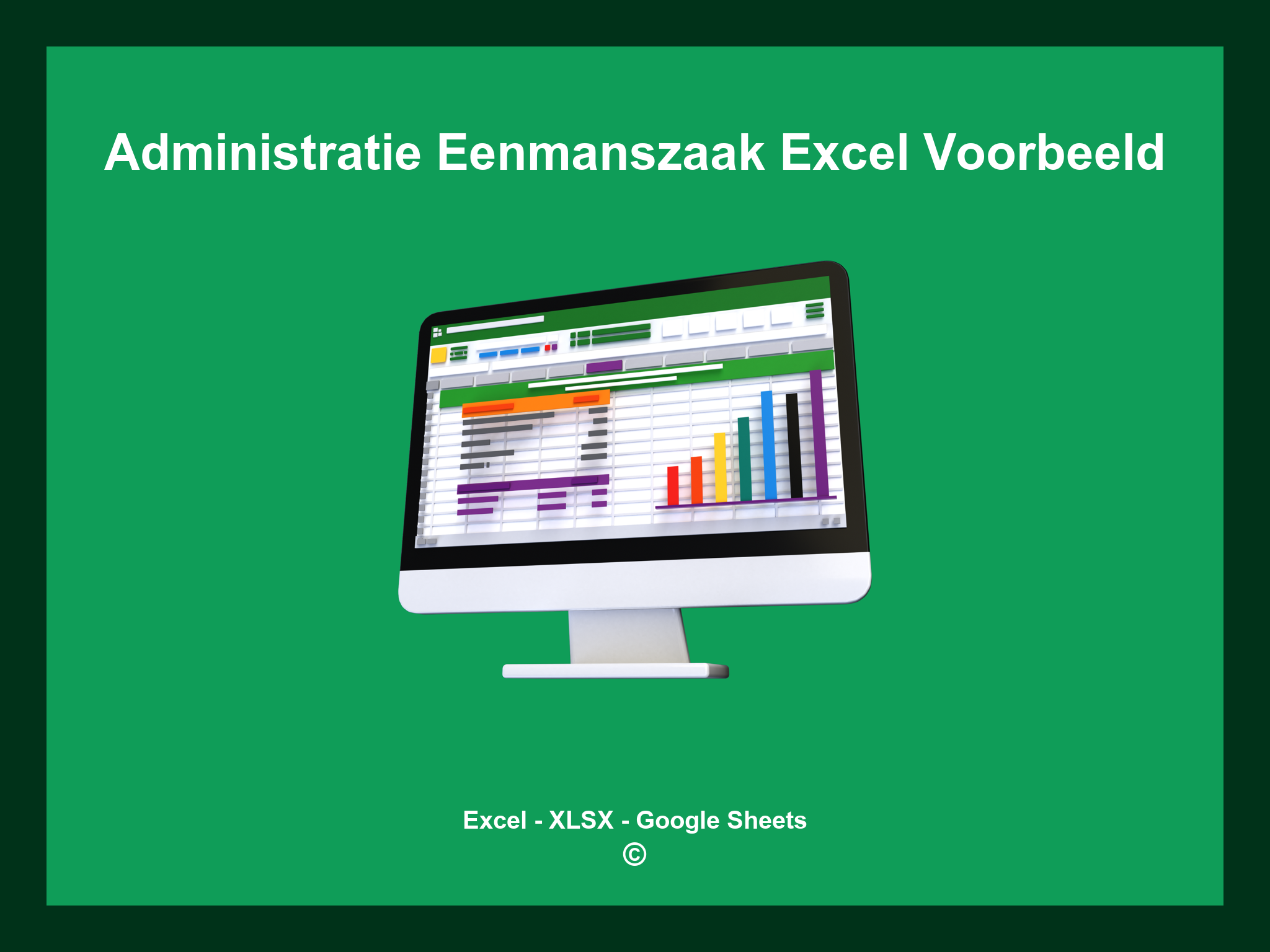 Administratie Eenmanszaak Excel Voorbeeld
