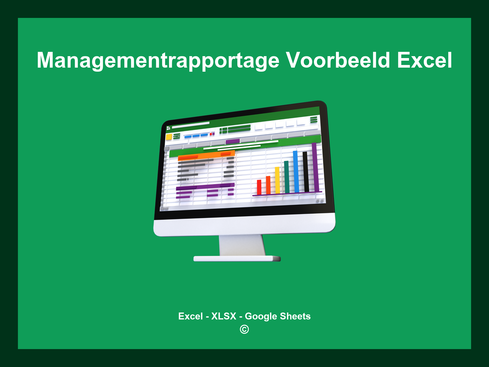 Managementrapportage Voorbeeld Excel