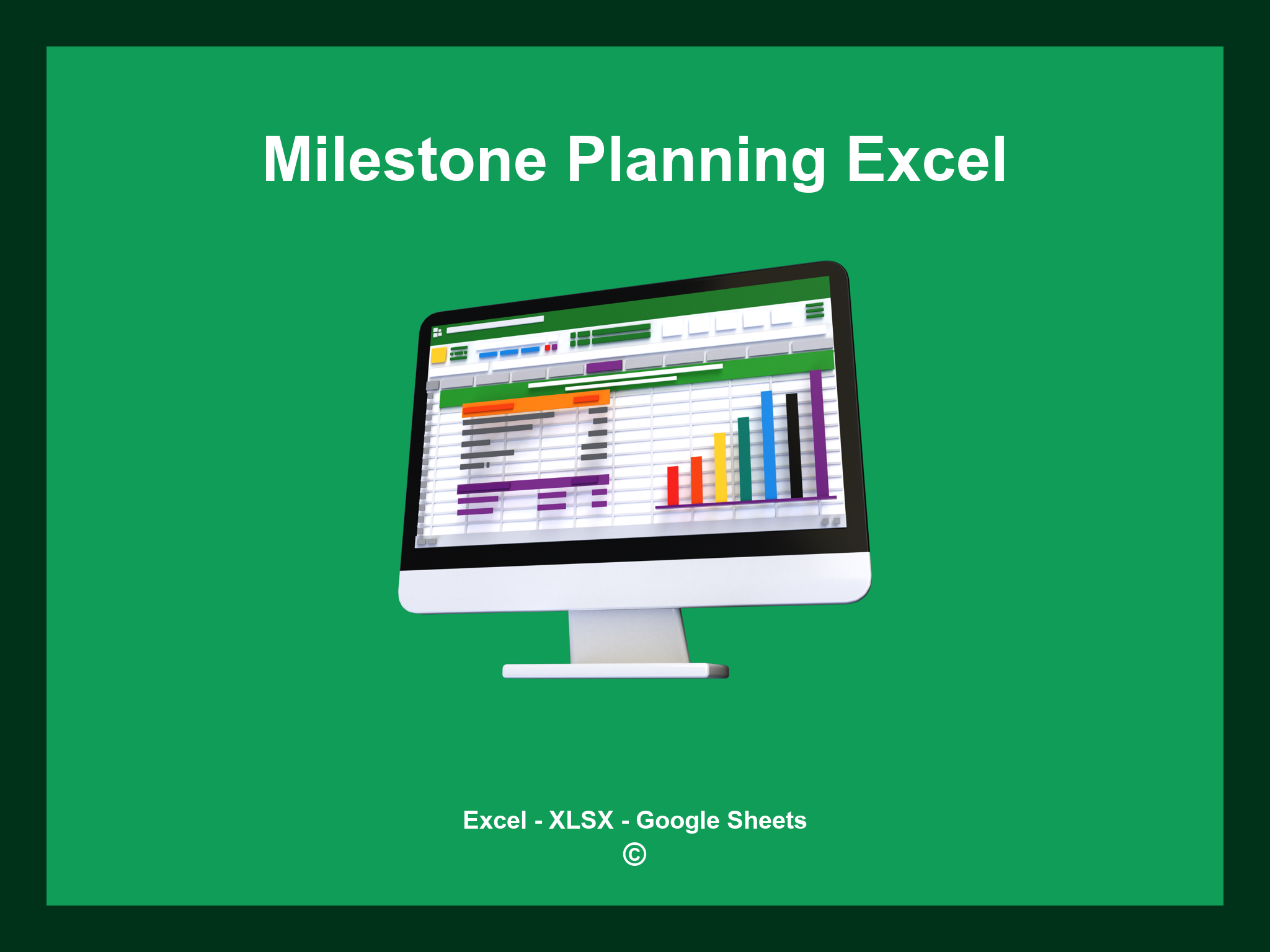 Milestone Planning Excel