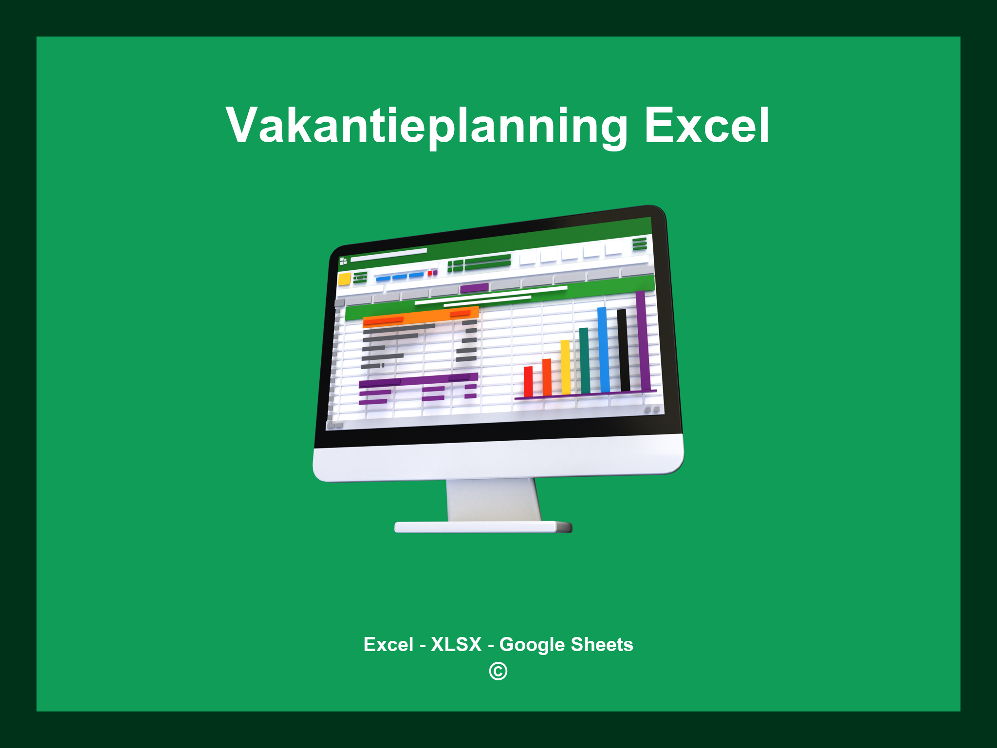 Vakantieplanning Excel